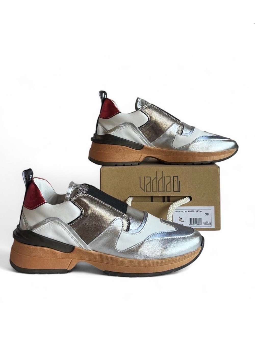 HARPER Slip-on Sneaker in Metallic tones